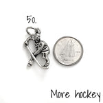 Sports charm selection