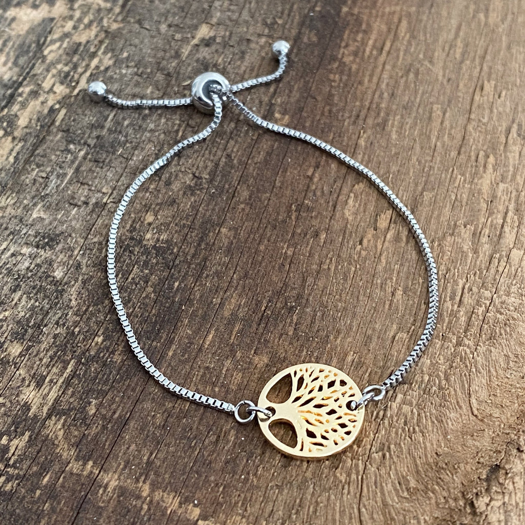 Adjustable Bracelet - Tree