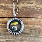 Glass Locket Teacher Necklace