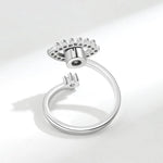 Evil Eye Spinner Ring