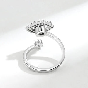 Evil Eye Spinner Ring
