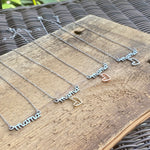 Stainless Steel Mama Necklace