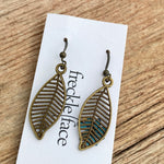Filigree Leaf Earrings