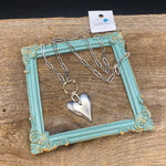 Paperclip Heart Necklace