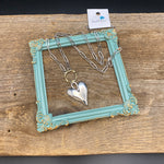Paperclip Heart Necklace