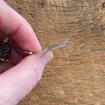 Lightweight dandelion wish filigree earrings