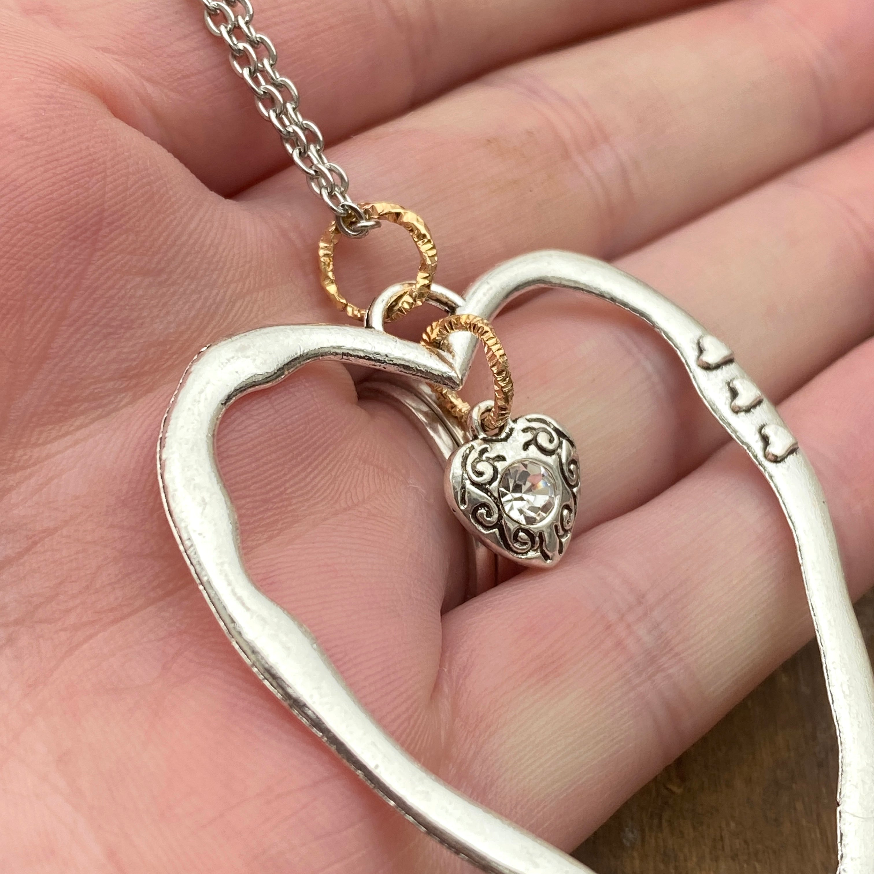 Heart Bling Necklace