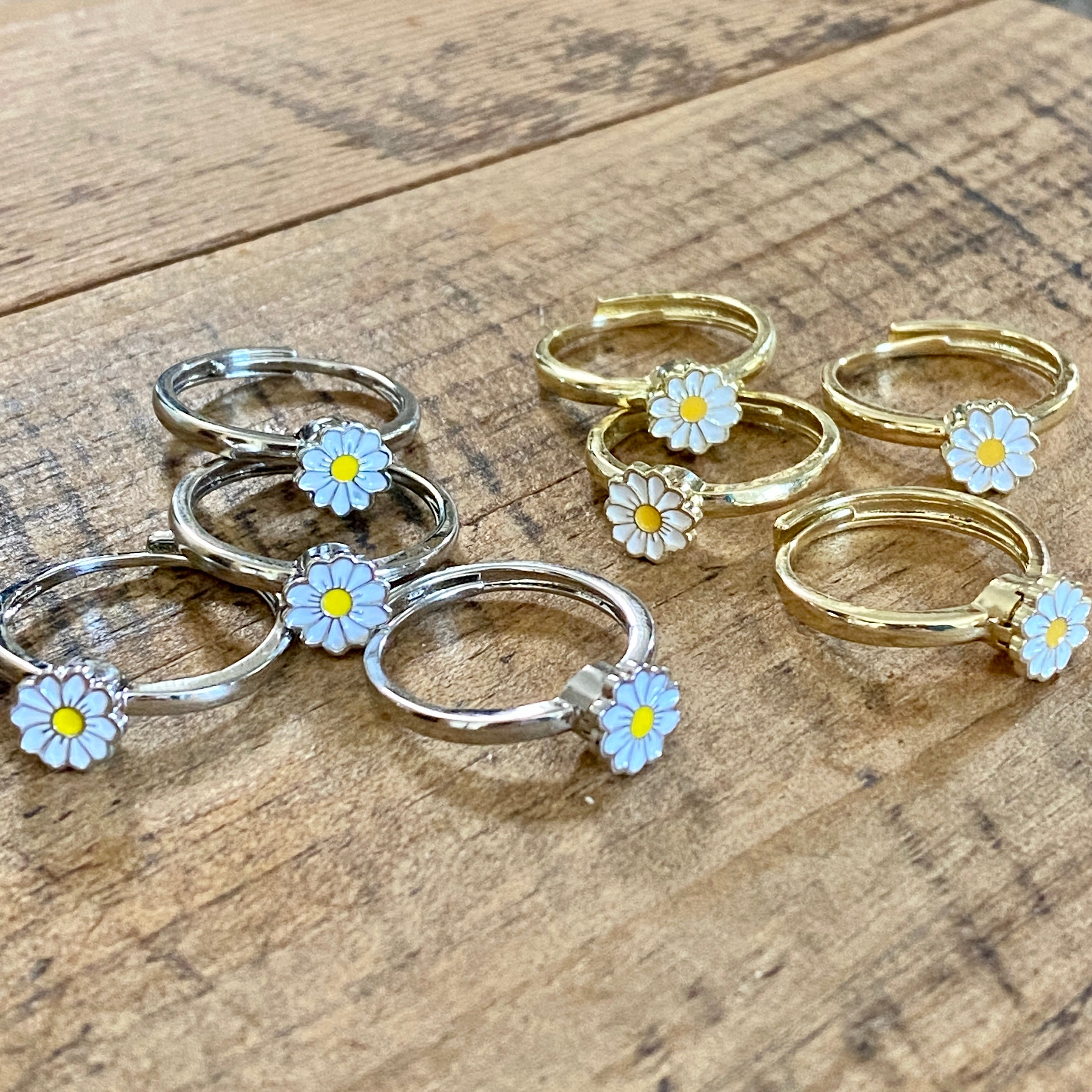 Daisy Fidget Ring