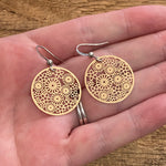 Flower Collage Hook earrings