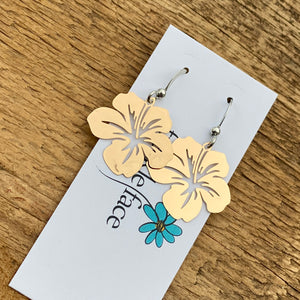 Hibiscus Flower earrings