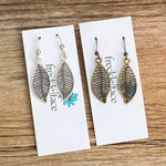 Filigree Leaf Earrings