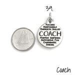 Sports charm selection