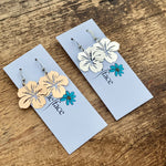 Hibiscus Flower earrings