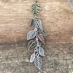 Adjustable Leaf Cluster Necklace