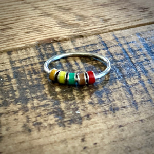 Rainbow Fidget Ring