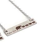 Mama Bear Bar Necklaces