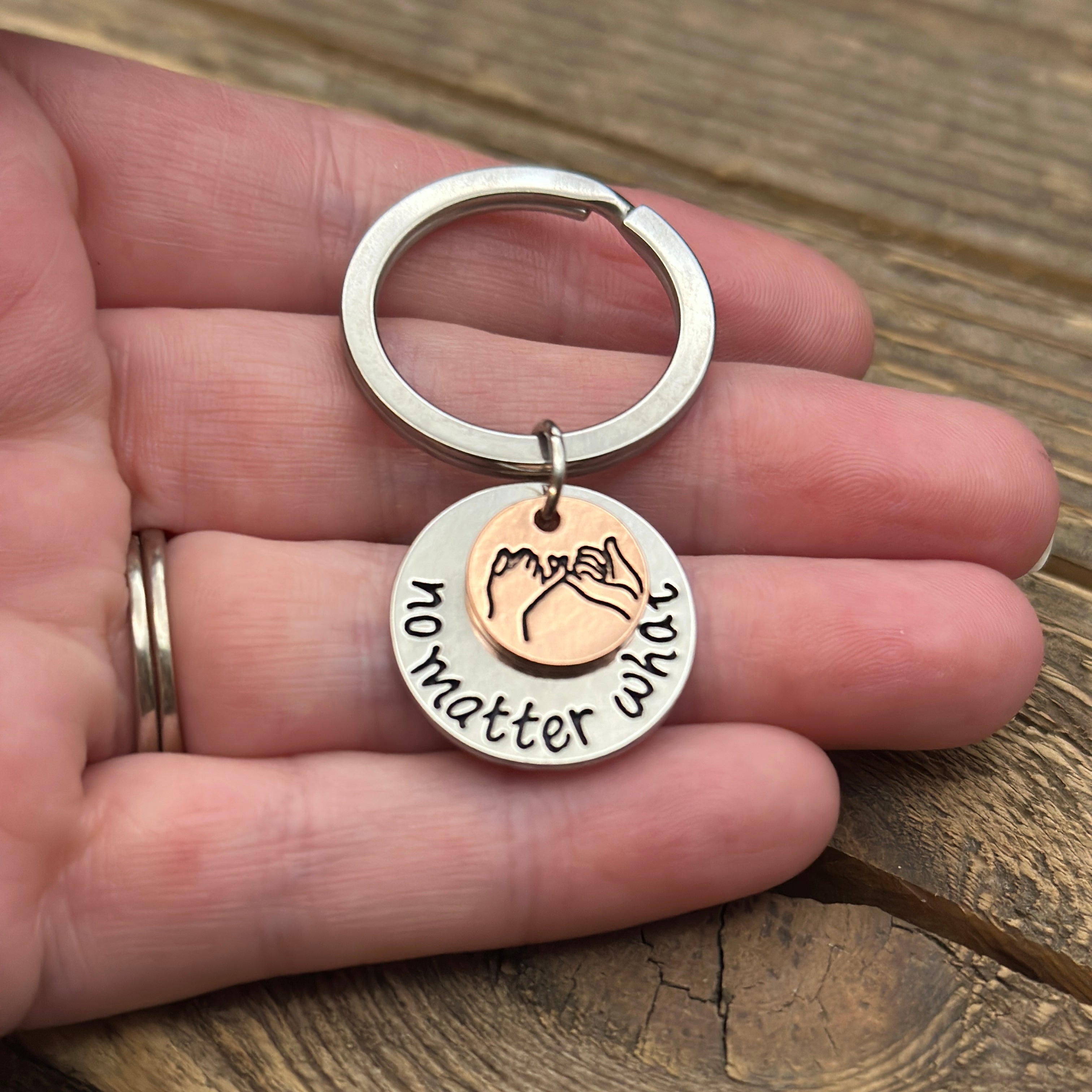 No Matter What Keychain