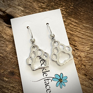 Paw Earrings for dog and cat lovers