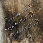 Adjustable Bracelet - Open Heart