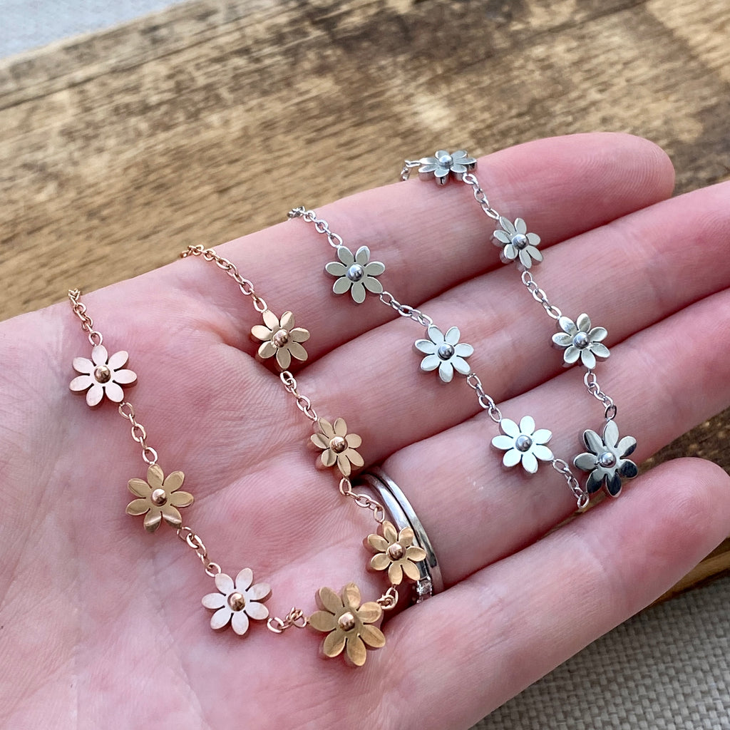 Flower Anklet