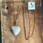 Heart Photo Locket necklace