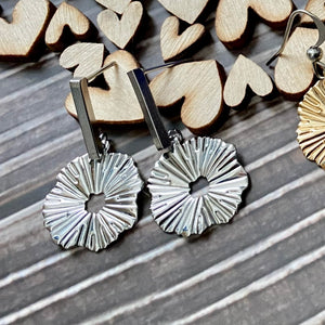 Sunburst Stud Earrings