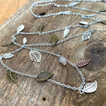 Waterfall Leaf Necklace
