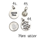 Sports charm selection