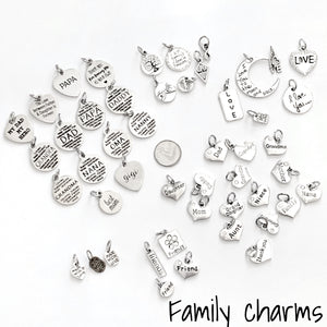 Family charm selection