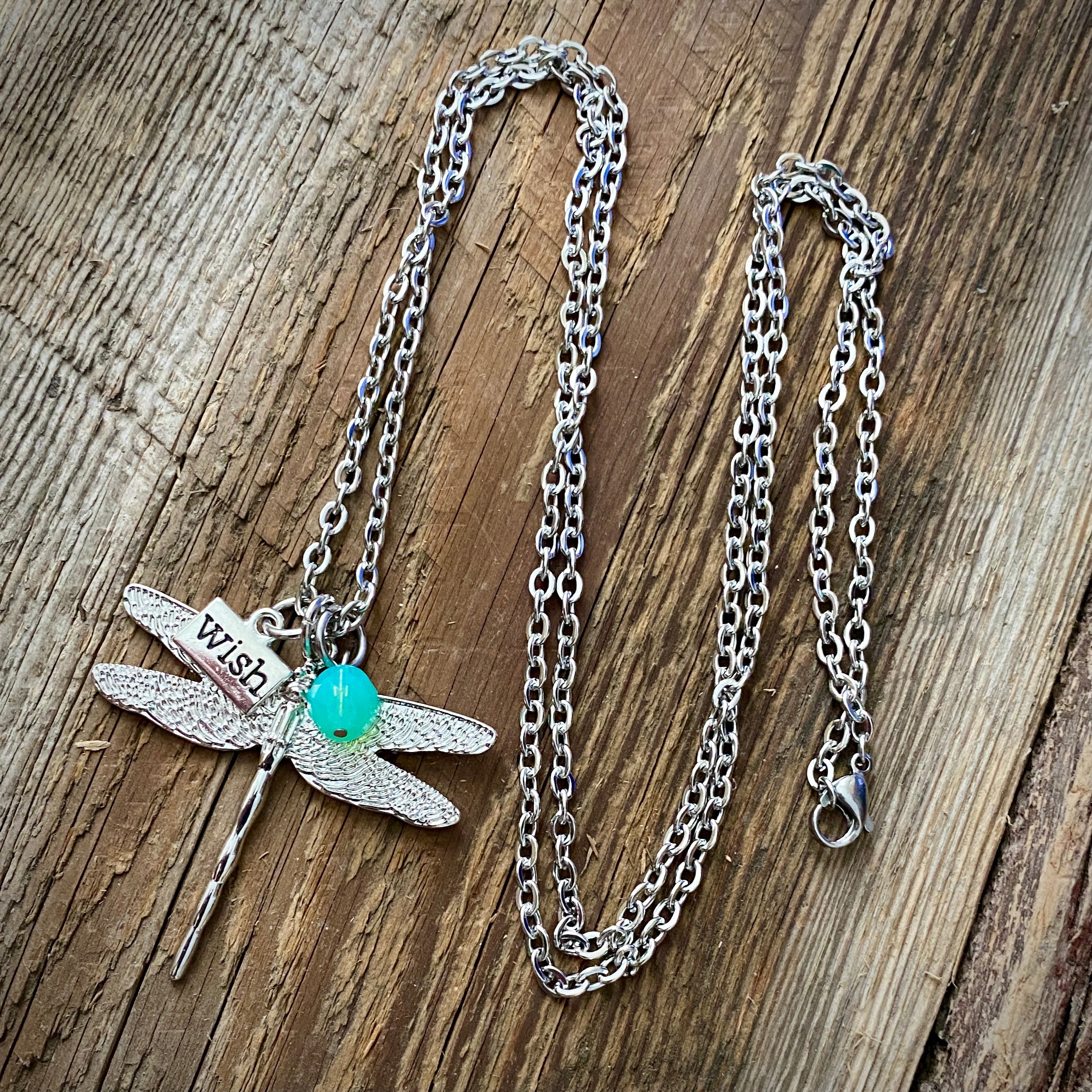 Dragonfly Wish Necklace