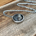 Glass Locket Family Tree Necklace