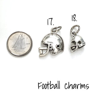 Sports charm selection