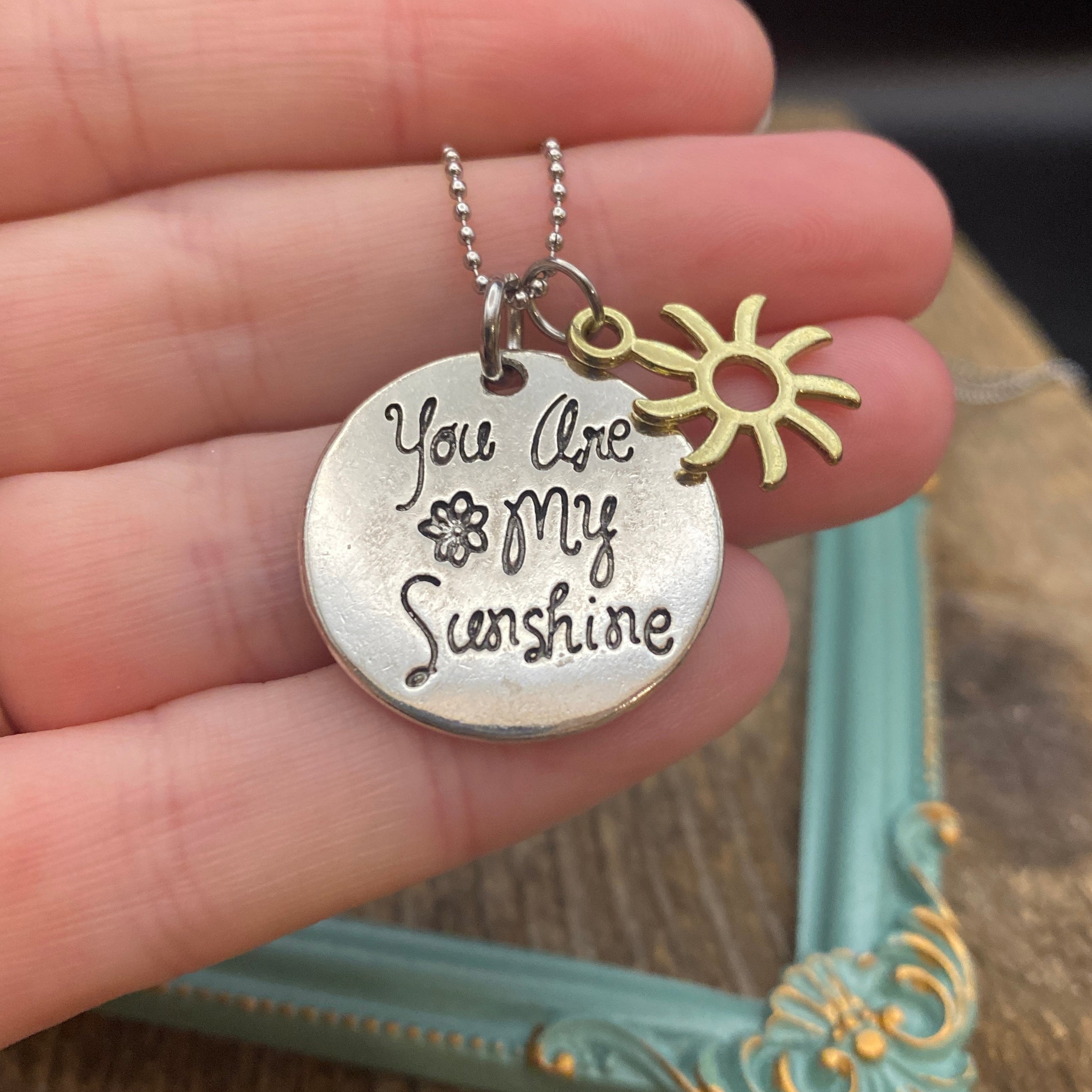 You are my Sunshine Necklace