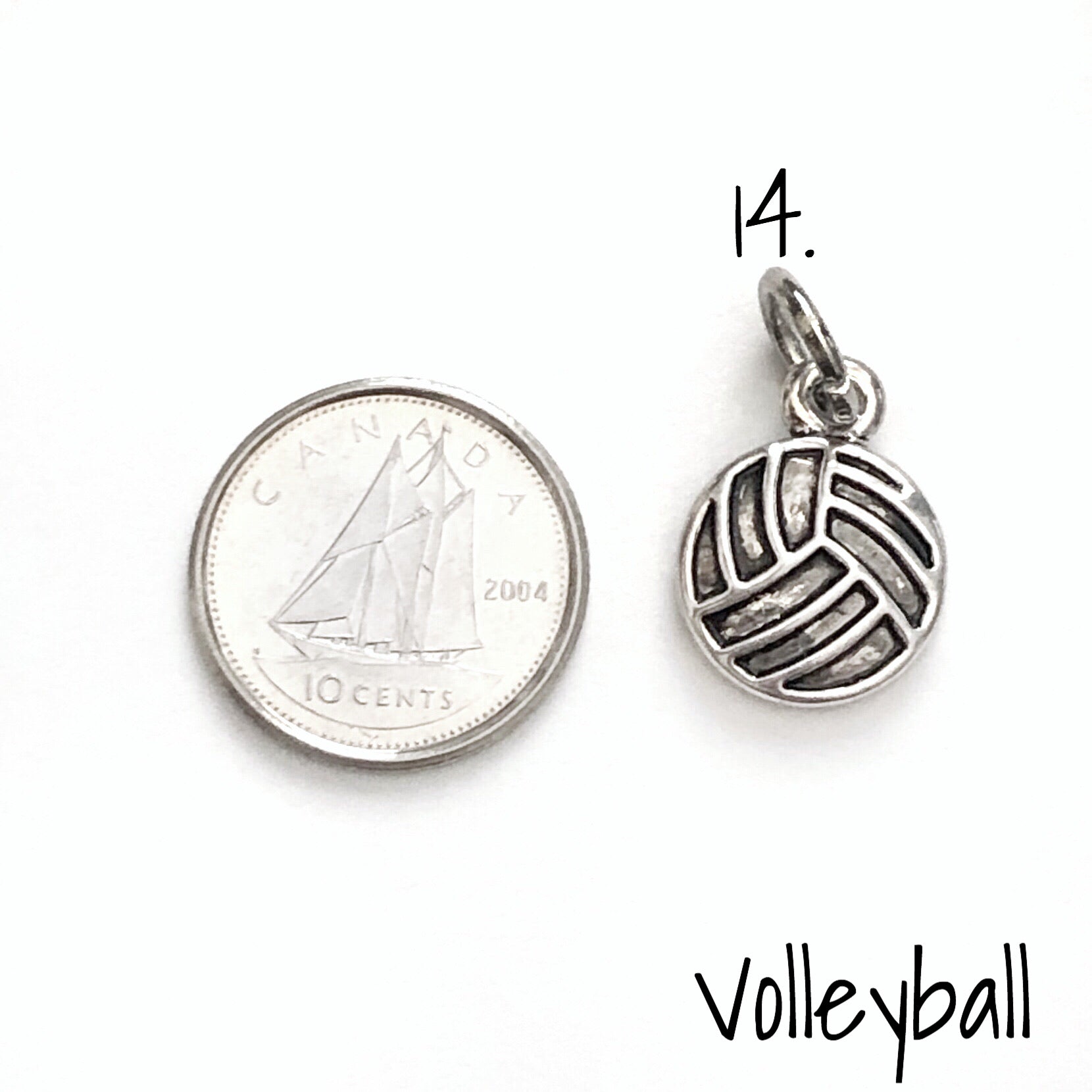 Sports charm selection