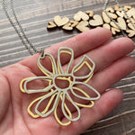 Double Flower Necklace