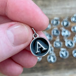 Letter initial charms
