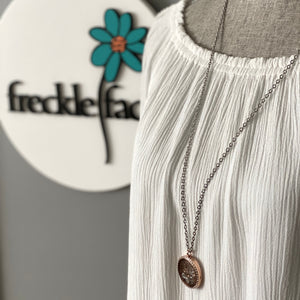 Glass Locket Grandma Necklace Option 2