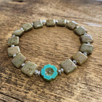 Online exclusive - Czech glass beaded bracelets