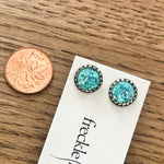 Druzy Stud Earrings - Spring colors 10mm