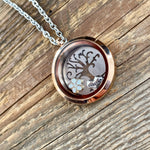 Glass Locket Grandma Necklace Option 1
